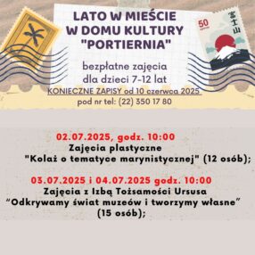 Więcej o: Są jeszcze wolne miejsca na bezpłatne zajęcia w ramach „Lata w Mieście 2025”