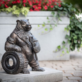 Więcej o: II Rajd rowerowy szlakiem rzeźb niedźwiadków po Ursusie