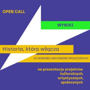 Więcej o: Dostaliśmy się na VI Kongres Archiwów Społecznych