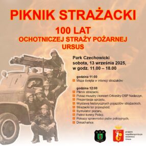 Więcej o: Polecamy: Jubileusz 100-lecia OSP Ursus – Piknik Strażacki