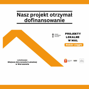 Więcej o: Nasz projekt otrzymał dofinansowanie